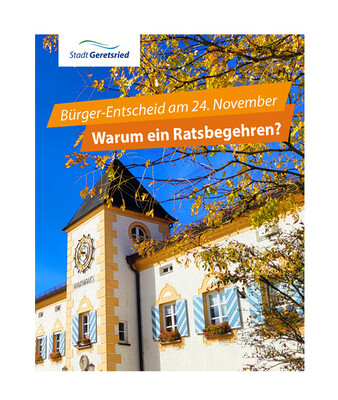 Rathaus Geretsried im Herbst | © Stadt Geretsried